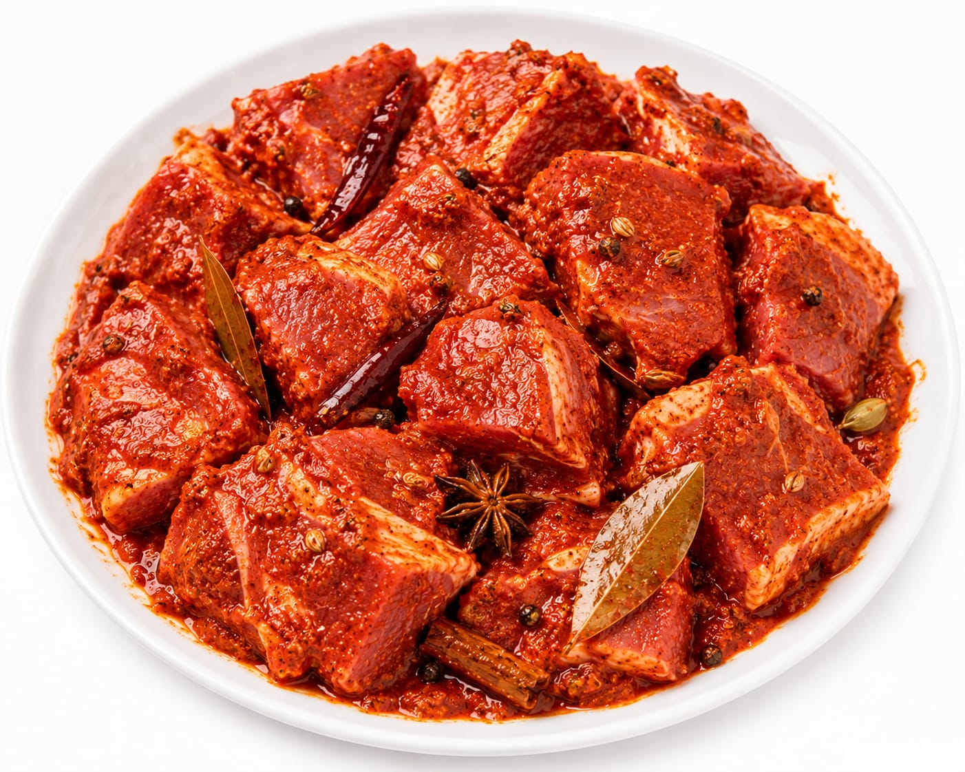 Mutton RED chili Biryani Marinated