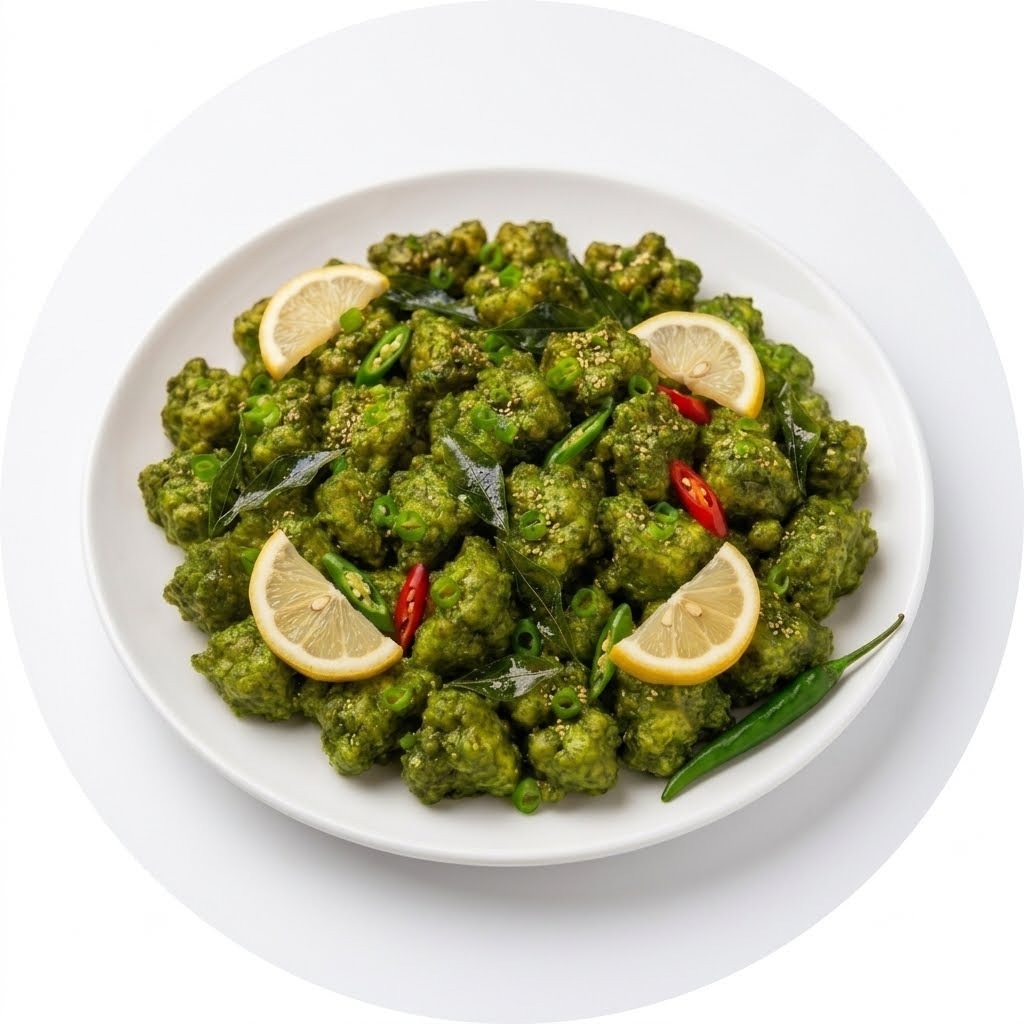 CHICKEN 65 GREEN MARINATED
